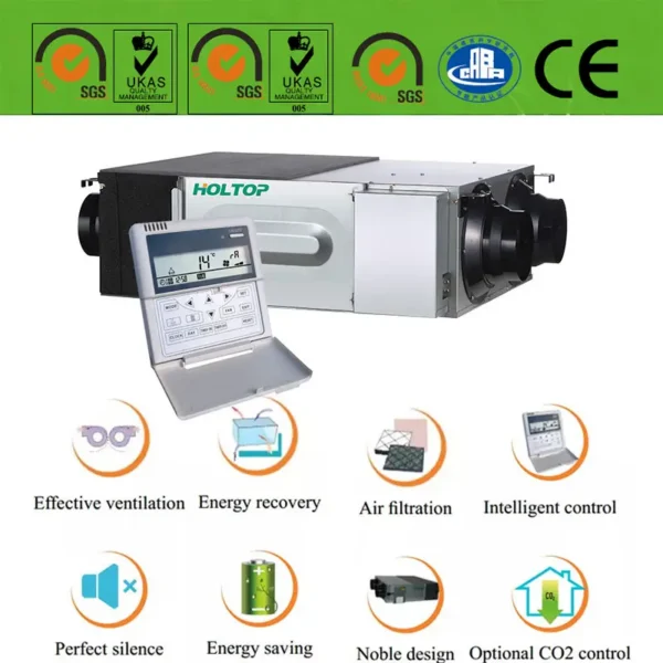 Conditioning Energy Recovery Ventilator, 150 CMH - view 4