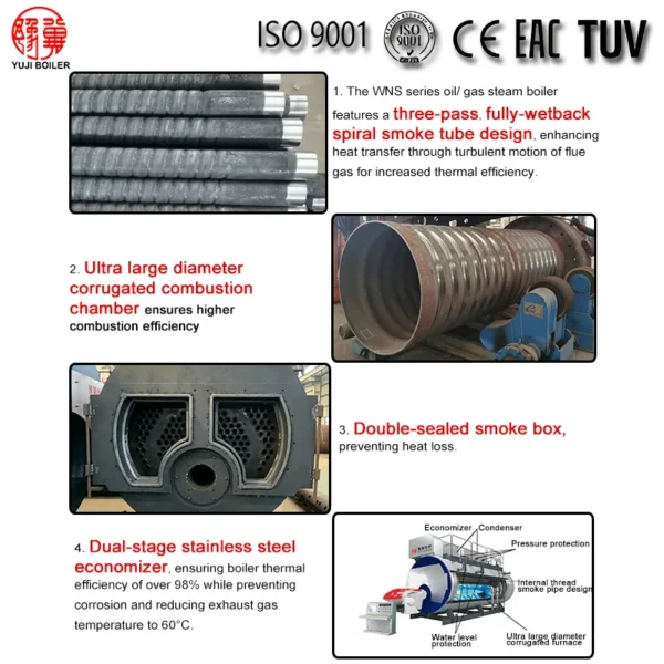 Conditioning Heating System Boiler, 350Kw, 700Kw - view 3