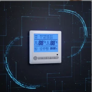 Conditioning Smart Thermostat Fan, 86-Type, LCD, ABS