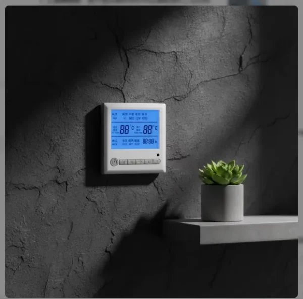 Conditioning Smart Thermostat Fan, 86-Type, LCD, ABS - view 3