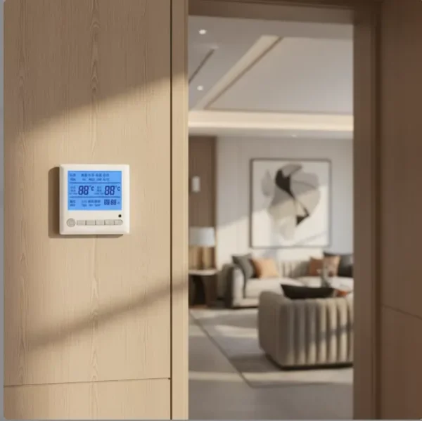 Conditioning Smart Thermostat Fan, 86-Type, LCD, ABS - view 5