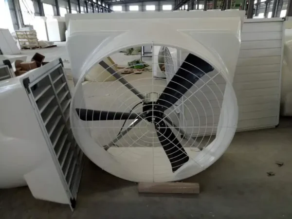 Cone Fan, Axial, Wall - view 3