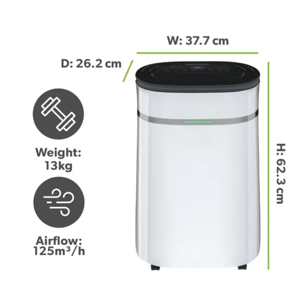 Conloon Household Dehumidifier, HEPA, 20L/D - view 3