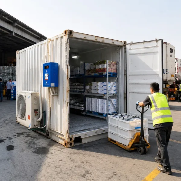 Container Cold Storage Freezer, 20FT, 40HQ, Solar - view 2