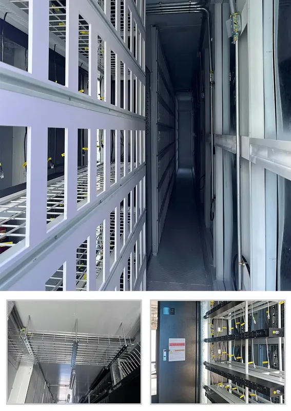 Container Motorized Intelligent Fan, 10ft, 220 V, 700kw - view 3
