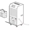 Continuous Domestic Air Dehumidifier, 50L, 90L, Portable - view 5