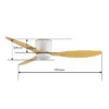 Control Led Ceiling Fan, JS-3038D - view 2