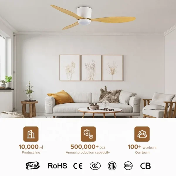 Control Led Ceiling Fan, JS-3038D - view 4