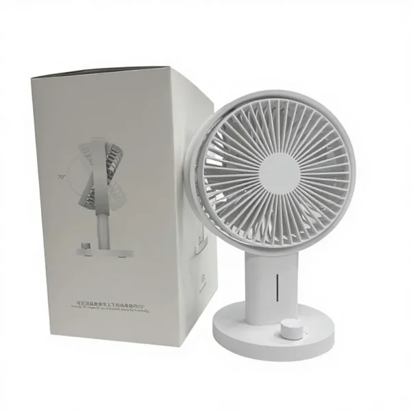 Control Mini Desktop Fan, 2000mAh, Portable, USB