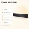 Control Patio Outdoor Panel, 3200W, Wall, Waterproof - view 2