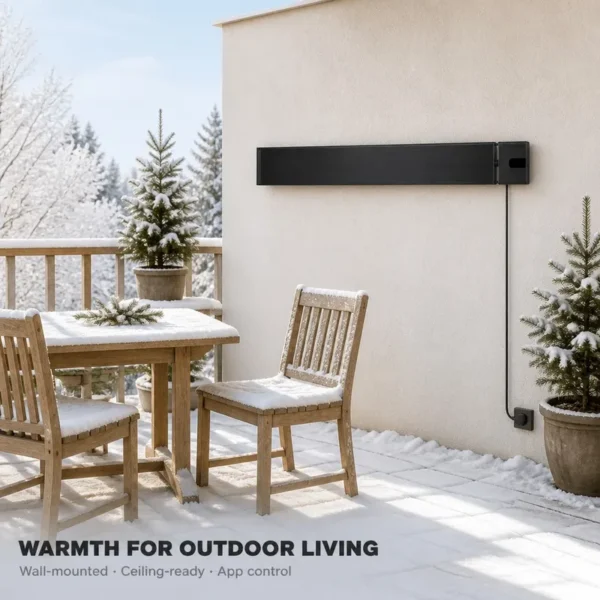 Control Patio Outdoor Panel, 3200W, Wall, Waterproof - view 6