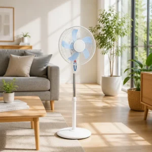 Control Plastic Electric Fan, 45W, AC Motor