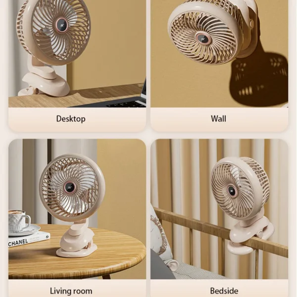 Control Portable Mini Fan, 2400mah, 5V, 5W - view 4