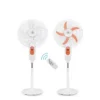 Control Solar Rechargeable Fan, LED, 18W, plastic