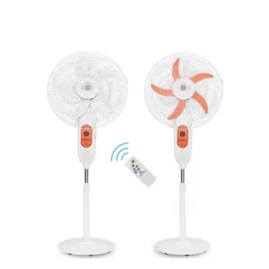 Control Solar Rechargeable Fan, LED, 18W, plastic