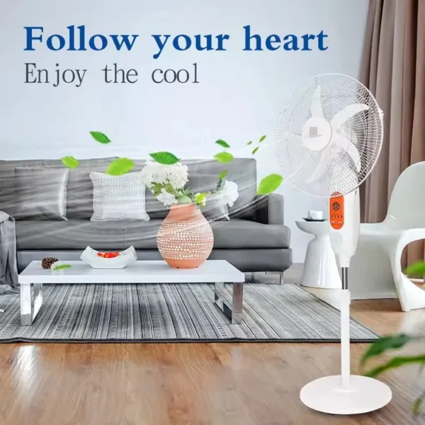 Control Solar Rechargeable Fan, LED, 18W, plastic - view 2