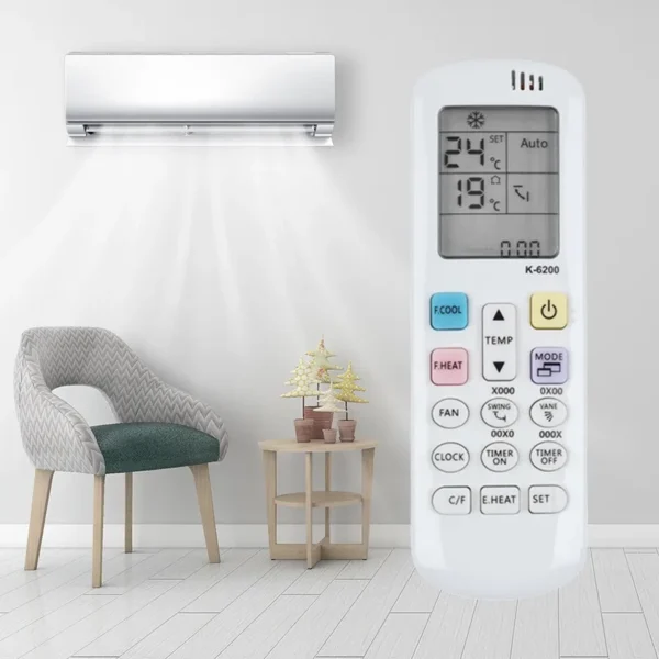 Control Universal Air Conditioner, LCD, ABS, HH-KT015 - view 3