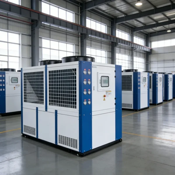 Cooled Industrial Water Chiller, Plastic, 3PH-380V-50HZ - view 3