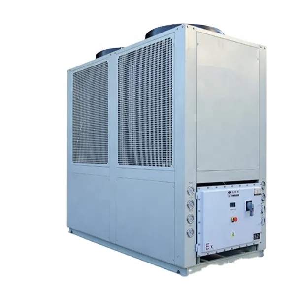 Cooled Screw Type Chiller, 1TON~50Ton, 3PH-380V-50HZ, R-410A - view 2