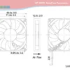 Cooler, 80*15mm, Brushless, 12v, 24v - view 5