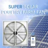 Cooling Axial Flow Fan, 1110W, Solar, Wall, HVAC - view 2