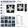 Cooling Fan, 12038, Plastic, Axial - view 4