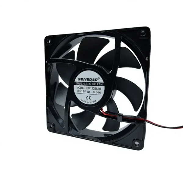 Cooling Fan, 120mm, 25mm, 3D - view 4