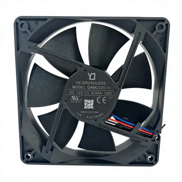 Cooling Fan, 120x120x25mm, 12V, 1.2A, 5400rpm - view 5