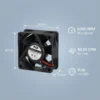 Cooling Fan, 6025, 12V, 24V, 48V - view 2