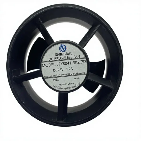 Cooling Fan, 8041, 28V, IP55/IP68, Waterproof