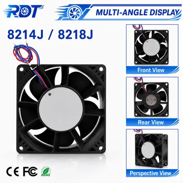 Cooling Fan, 8214J, 8218J, 12V, 24V - view 6