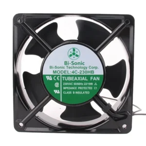 Cooling Fan, AC230V, 22/19W, 120X120X38MM, 12CM