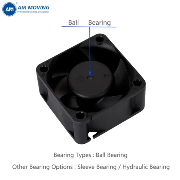 Cooling Fan, AM4020H12B, 5V/12V/24V, 40x40x20mm, Plastic - view 5