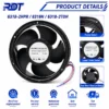 Cooling Fan, Brushless, 6318/2HPR, 48V, 32W - view 5