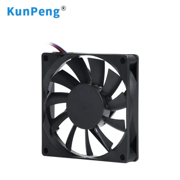 Cooling Fan, Brushless, Axial, 8CM, 8x8x1.5CM - view 4
