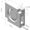 Cooling Fan, FREE, 3010mm, 24V, 8500RPM - view 3