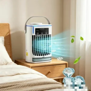Cooling Fan, USB, Plastic, 168mm*145mm*225mm, 5W, Freestanding