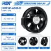 Cooling Fan, W2E143-AB09-01, HVAC - view 2
