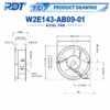 Cooling Fan, W2E143-AB09-01, HVAC - view 3