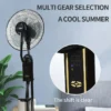 Cooling Mist Fan, 75w, Metal - view 4