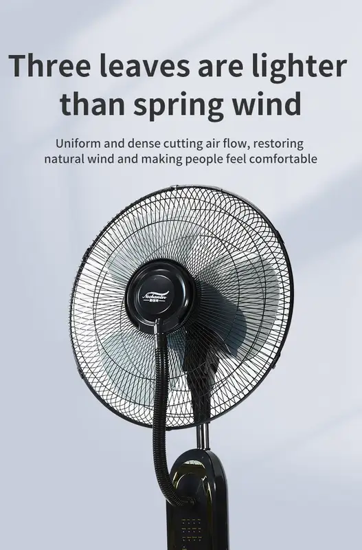 Cooling Mist Fan, 75w, Metal - view 5