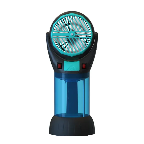 Cooling Mist Spray Fan, 12V, Portable, Plastic - view 2