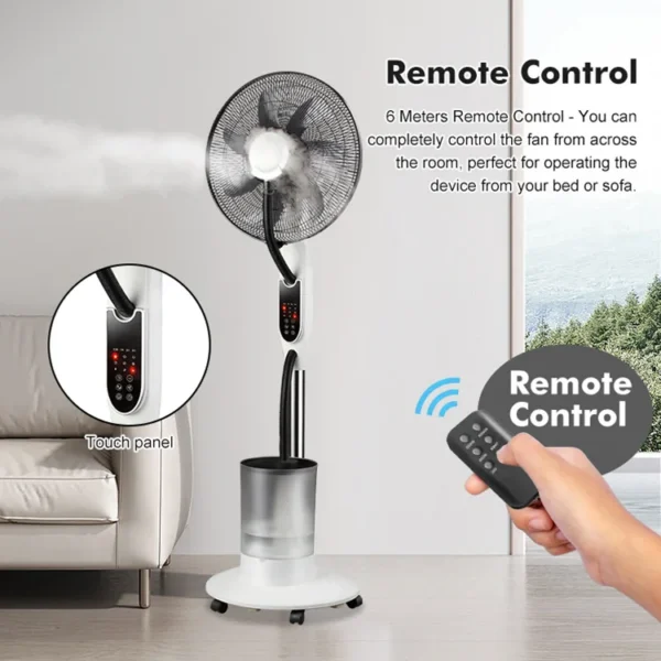 Cooling Plastic Stand Fan, 5L, 90 W - view 3