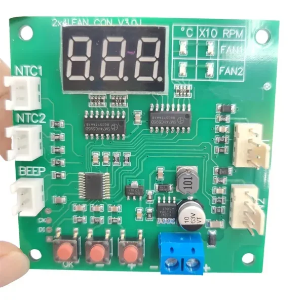 Cooling Pwm Four-wire Fan, 12V, 24V, 48V