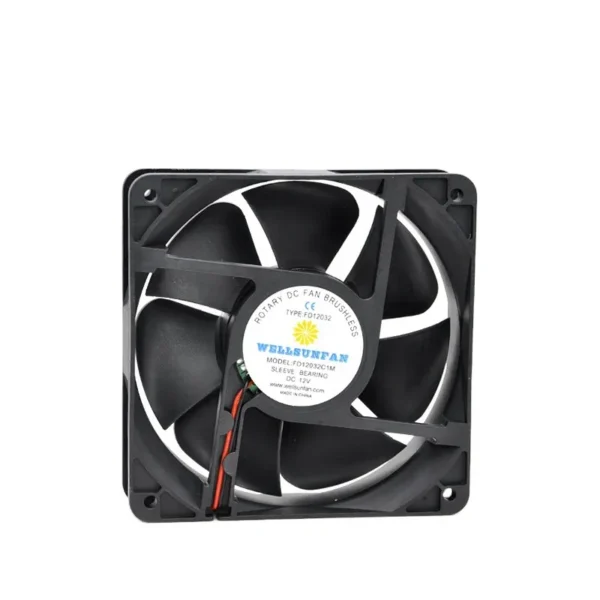 Cooling Radiator, WELLSUNFAN, Axial, 120x120x32mm, Brushless