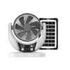 Cooling Rechargeable Standing Fan, Solar, 10W, Plastic