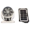 Cooling Rechargeable Standing Fan, Solar, 10W, Plastic - view 4
