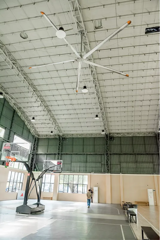 Cooling System Exhaust Fan, Ceiling, HVLS - view 4