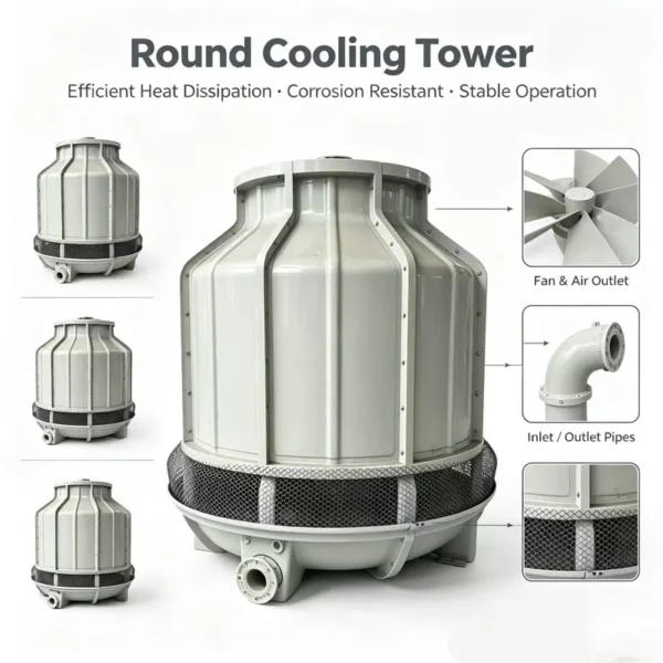 Cooling Tower, 380V, FRP - view 2