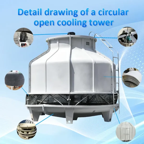 Cooling Tower, 380V, FRP - view 3